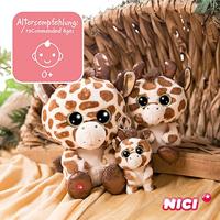 Nici glubschis pluchen knuffel giraffe halla, 15cm - thumbnail