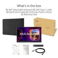 Asus ZenScreen MB166CR LCD-monitor Energielabel B (A - G) 39.6 cm (15.6 inch) 1920 x 1080 Pixel 16:9 5 ms USB-C IPS LCD - thumbnail