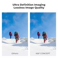 K&F Concept magnetische CPL filter Nano X 62mm - Hoogwaardige polarisatiefilter met waterbestendige coating en magnetische bevestiging - thumbnail