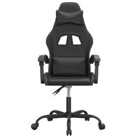 Gamestoel kunstleer zwart - thumbnail