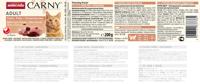 ANIMONDA Carny Adult Chicken, turkey and duck hearts - nat kattenvoer - 200g - thumbnail