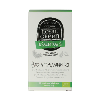 Vitamine D3 bio 60 Vegetarische capsules