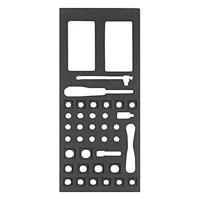 Bahco Foaminlay Fit&Go 1/3 met doppen en toebehoren 1/4" - 37-delig - FF1E2001 - thumbnail