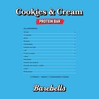 Barebells reep Original Cookies & Cream, 55 g, pak van 12 stuks - thumbnail