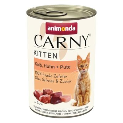 ANIMONDA Carny Kitten Veal, chicken, turkey - nat kattenvoer - 400g