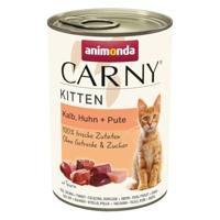 ANIMONDA Carny Kitten Veal, chicken, turkey - nat kattenvoer - 400g - thumbnail