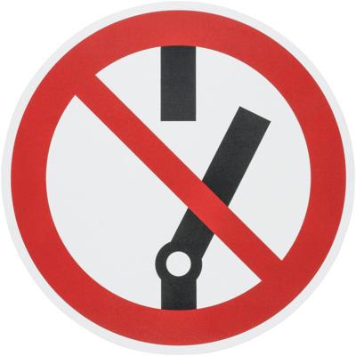 HAZET Waarschuwingsbord „Hybride schakelaar“ 200-2