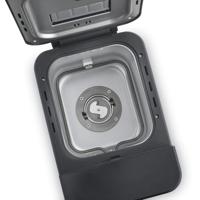 Graef BA806EU Broodbakmachine Anti-aanbaklaag, Timerfunctie 750 g IJzermica (zijdemat), Grijs - thumbnail