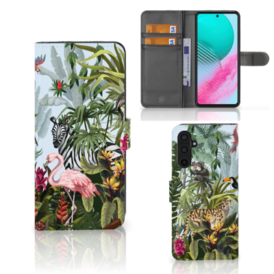 Telefoonhoesje | Met pasjeshouder | voor Samsung Galaxy M54 Jungle