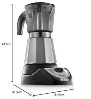 DELONGHI EMKM6B Alicia Plus Italiaans koffiezetapparaat - wit - thumbnail