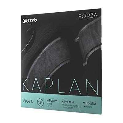 D&apos;Addario K410 MM Kaplan Forza, Medium Scale, Medium Tension Altvioolsnarenset