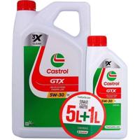 Motorolie - CASTROL GTX - 5W-30 C4 - 5L+1L - 057036 - thumbnail