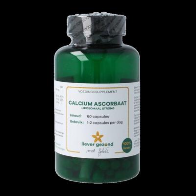 Liever Gezond Calcium ascorbaat liposomaal strong 60 Vegetarische capsules