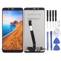 LCD-scherm en digitizer volledige assemblage voor Xiaomi Redmi 7A (zwart) - thumbnail