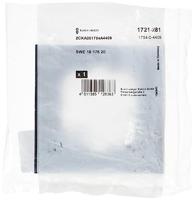 Busch-Jaeger 2CKA001754A4409 Frame Frame 1-voudig Diepzwart (RAL 9005), Zwart 1 stuk(s) - thumbnail