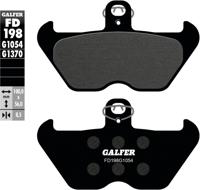 GALFER remblokken "fd198" brake pad fd198 g1054 organic - thumbnail