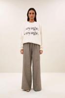 By-Bar sweater Malyn | oyster melee - thumbnail