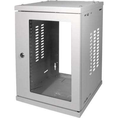 LogiLink W09Z33G 10inch-wandkast 8 HE Grijs