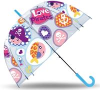 Kids Licensing paraplu Love Pirates 48 cm polyester - thumbnail
