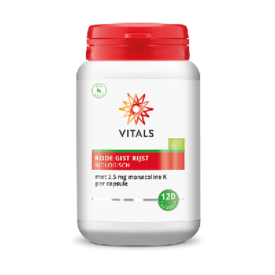 Vitals Rode Gist Rijst Biologisch Capsules