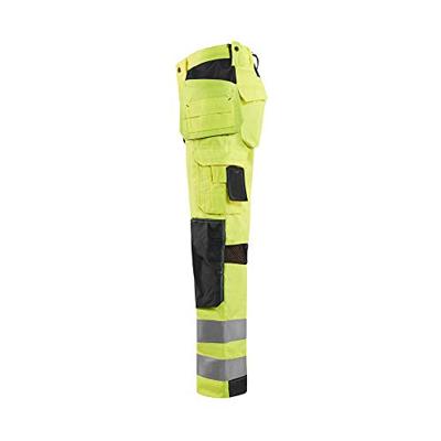 Blåkläder Werkbroek High-Vis met ventilatie 15651811 | High Vis Oranje/Groen | Maat 52 - 7330509571637