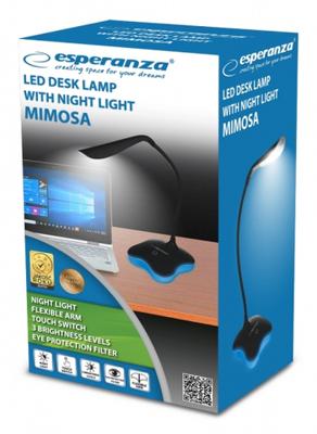 Esperanza ELD105K tafellamp 3 W LED Zwart