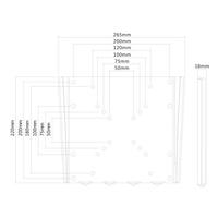 Neomounts FPMA-W110BLACK TV-beugel 25,4 cm (10) - 101,6 cm (40) Variabele afstand tot de muur - thumbnail