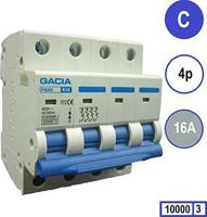 Enzo Gacia Installatieautomaat 16A. C kar 4p GACIA - 4517821 - thumbnail