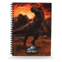 Jurassic World Notebook with 3D-Effect Into The Wild - thumbnail