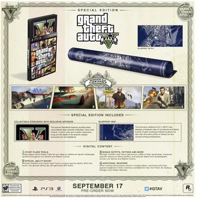 Grand Theft Auto 5 (GTA V) Special Edition