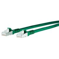Metz Connect 1308453055-E RJ45 Netwerkkabel, patchkabel CAT 6A S/FTP 3.00 m Groen Snagless 1 stuk(s) - thumbnail