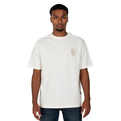 Wrong Friends Brooks T-shirt Wf1182 Print T-shirts Beige