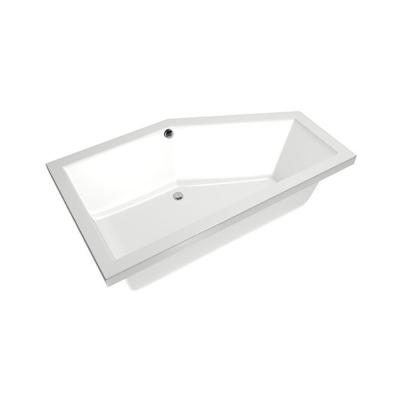 Xenz Society Hoekbad - 160x90x53 - afvoer Midden - Rechts - acryl - wit 6882-01 Xenz Society Hoekbad - 160x90x53 - afvoer Midden - Rechts - acryl - wit 6882-01