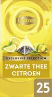 Thee lipton exclusive citroen 25x2gr | 6 stuks - thumbnail