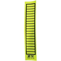 TE Connectivity 6-1768019-9 EK1138 Kabeletiket EK 38 x 11 mm Kleur van het label: Geel Aantal etiketten: 20 - thumbnail
