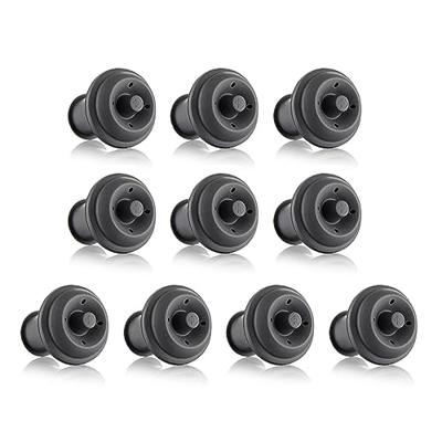 Vacu Vin Wijnstopper Vacuum Wine Stopper - Grijs - 10 stuks
