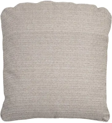 Madison loungekussen rug richmond 46x50cm naturel