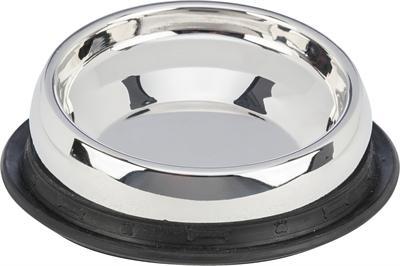 Voerbak voor honden Trixie Ø 19 cm 250 ml Grijs Natuurlijk rubber