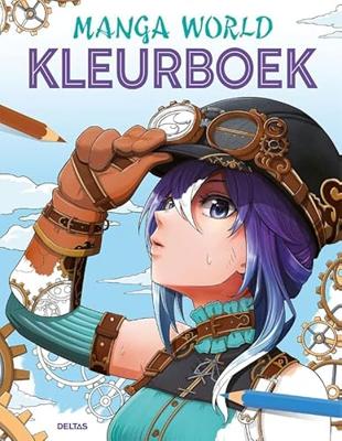 Deltas Manga World Kleurboek