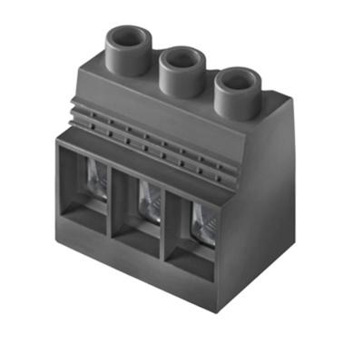 Weidmüller 1047150000 Klemschroefblok 35 mm² Aantal polen 4 Zwart 10 stuk(s)