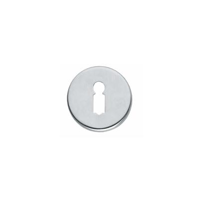 Intersteel rozetten met sleutelgat verdekt 49x7mm - chroom mat