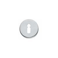 Intersteel rozetten met sleutelgat verdekt 49x7mm - chroom mat - thumbnail