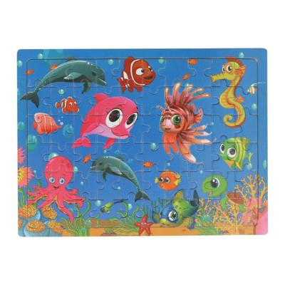 Houten Legpuzzel Wilde Dieren, 60st.