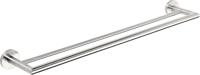 Dubbele Handdoekhouder Sapho X-Steel Hangend 65x5.5 cm Geborsteld RVS Sapho - thumbnail