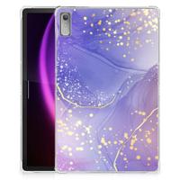 Tablethoes voor Lenovo Tab P11 Gen 2 Watercolor Paars - thumbnail