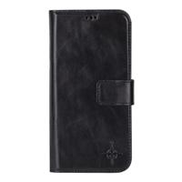 NorthLife iPhone 16 Pro Max - Leren Afneembare 2-in-1 bookcase telefoonhoes - Zwart - thumbnail
