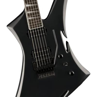 Jackson Concept Series King Kelly KE Satin Black EB Limited Edition elektrische gitaar met foam core case