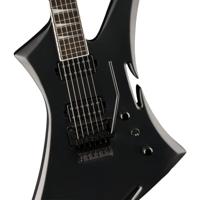 Jackson Concept Series King Kelly KE Satin Black EB Limited Edition elektrische gitaar met foam core case - thumbnail