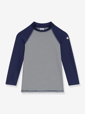 UV-werend t-shirt met lange mouwen voor jongens marineblauw UV-werend t-shirt met lange mouwen voor jongens marineblauw
