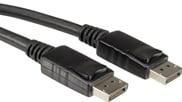 VALUE DisplayPort Cable, DP-DP, LSOH, M/M, zwart, 5 m - thumbnail